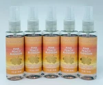 5 Bath & Body Works Pink Peach Blossom Anti Bacterial Hand Spray Sanitizer Mist. Fixed Price $24.99.