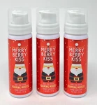 3 Bath & Body Works Merry Berry Kiss Foaming Mousse Hand Sanitizer Anti Bacteria. Fixed Price $24.99.
