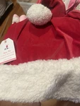 Pottery Barn Christmas Santa Hat Tree Topper New W Tag. Fixed Price $60.00.