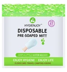 Hygienjoy-rinse Free Bath Wipes(25 Counts),disposable No 25 Count (pack Of 1). Fixed Price $18.50.