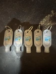Germ-x With Attachment For Bags/purses/backpacks Hand Sanitizer 5ea 1.25oz Blts. Fixed Price $10.00.