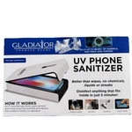 Gladiator Uv-c Phone Sanitizer, Kills 99.9% Germs, Fits 6.5 Phones, Open Box. Fixed Price $16.99.