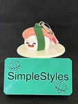 Bath & Body Works Happy Sushi Roll Smiling Nigiri Pocket.bac Holder Sleeve Nwt. Fixed Price $14.95.