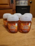 5 Set New Bath & Body Sweet Cinnamon Pumpkin Hand Sanitizer Pocketbac. Fixed Price $14.40.