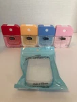 4 Bpure Hand Sanitizer Cherry Burst,braz Caramel,sweet Berry,jasmine Fruit,+case. Fixed Price $14.99.