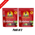 Sun-maid California Sun-dried Raisins - (2 Pack) 32 Oz Resealable Bag Dried F. Fixed Price $10.00.