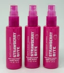 3 New Bath & Body Works Strawberry Bite Anti Bacterial Hand Spray Sanitizer Mist. Fixed Price $14.99.