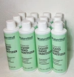 Naturewell Advanced Liquid Hand Sanitizer 8 Fl Oz 80% Alcohol (pack Of 12). Fixed Price $95.00.