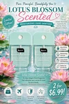 B.pure Lotus Blossom Moisturizing Scented Hand Sanitizer 1.15 Fl Oz 2pk. Fixed Price $6.99.
