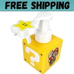 Super Mario Foam Soap Dispenser, 16.9 Fl Oz (500 Ml), Yellow, Question Mark Box. Fixed Price $25.15.