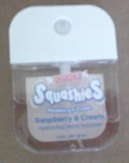 New Smarties Squashies Raspberry N' Cream Hydrating Hand Sanitizer 1.2 Fl Oz. Fixed Price $15.00.