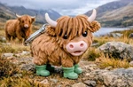 Bath And Body Works 2026 Highland Cow Pocketbac Sanitizer Holder. Fixed Price $19.98.