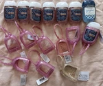 Bath & Body Works White Barn Assorted Hand Gold Pink Glitter Holder Gift Lot. Fixed Price $30.49.