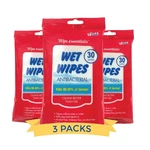 Wipeessentials Hand Sanitizer Wipes For Adults And Kids - 90 3 Pack. Fixed Price $15.99.