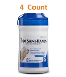4 Ct. Pdi Sani-hands Ethyl Alcohol Hand Sanitizing Wipe Canister 135 P13472. Fixed Price $43.96.