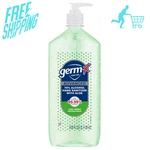 Germ-x Advanced Hand Sanitizer With Aloe And Vitamin E, 1 Liter, Less Drying Moi. Fixed Price $7.57.