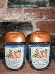 2 Bath & Body Works Wildberry French Toast Pocketbac Hand Gel Sanitizer 1 Fl Oz. Fixed Price $9.99.