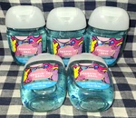 5-pack All New Peepin' It Real Peeps Pocketbac Sanitizers 1 Oz Bath & Body Works. Fixed Price $30.00.