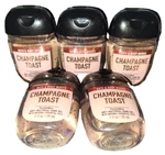 New 5-pack Champagne Toast Pocketbac Sanitizers 1 Oz Bath & Body Works. Fixed Price $13.99.