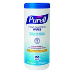 Purell 9111-12 Hand Sanitizer Wipes, Canister, 100 Wipes Per Container, Citrus,. Fixed Price $99.59.
