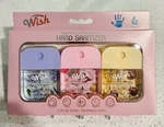 Wish Hand Sanitizer 3 Pack - Orchid/sandalwood Guava/coconut Plum/vanilla New!. Fixed Price $13.95.