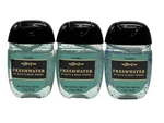 New 3 Bath & Body Works Freshwater Hand Sanitizer Gel Pocketbac 1 Fl Oz Set. Fixed Price $10.95.