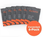 Screaming O Dynamo Wellness Delay Wipe 6 Pack With 4% Benzocaine. Fixed Price $13.99.