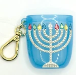 Bath & Body Works Menorah Hanukkah Blue Pocketbac Sanitizer Gel Holder. Fixed Price $9.15.