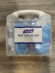 Purell Body Fluid Spill Kit, 2 Complete Single Use Kits. Fixed Price $60.00.