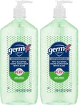 Germ-x Hand Sanitizer Gel With Aloe And 33.8 Fl Oz (pack Of 2), Light Green. Fixed Price $16.82.