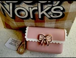 Bath & Body Works New Pink Bow Purse Pocket*bac Sanitizer Holder Free Shipping. Fixed Price $13.95.