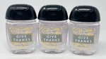 3 Bath & Body Works Give Thanks Pocketbac Anti Bacterial Hand Gel Sanitizer Rare. Fixed Price $14.99.