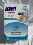 Purell Advanced Hand Sanitizer Gel, Fragrance Free, 125 Count Single-use. Fixed Price $12.00.