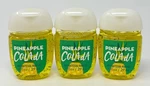 3 Bath & Body Works Pineapple Colada Pocketbac Anti Bacterial Hand Gel Sanitizer. Fixed Price $19.99.