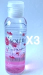 Soleil Hand Sanitizer, Made With Rose 4 Oz / 120ml (pack Of 3). Fixed Price $19.50.