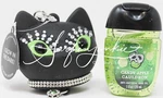 Bath & Body Works Pocketbac Hand Sanitizer Gel Holder Halloween Black Cat Green. Fixed Price $17.31.