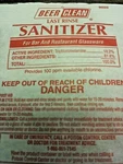 Beer Glass Cleaner 0.5 Oz Packet Drc90223 For Bar/restaurants (45 Packs Per Box). Fixed Price $39.50.