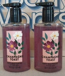 New! Bath & Body Works Champagne Toast Pump Anti-bacterial Sanitizer 7.6 Oz. Fixed Price $24.99.