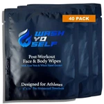 Wash Yo Self Body Wipes - Individually Packaged Disposable Wet For Kids.... Fixed Price $41.76.