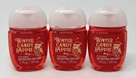 3 Bath Body Works Winter Candy Apple Pocketbac Anti Bacterial Hand Gel Sanitizer. Fixed Price $9.99.