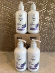 Lot Of 4 Dove Hand Sanitizer Nourishing Lavender Chamomile 8oz Each Discontinued. Fixed Price $39.99.