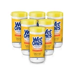 Wet Ones Antibacterial Hand Wipes, Tropical Splash 6 Count (pack Of 1), Wipes. Fixed Price $38.42.