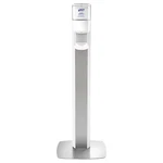 Purell 7306-ds-slv Messenger Hand Sanitizer Dispenser, Floor Mount, White With. Fixed Price $180.99.