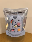 Touchland Croc Hand Mist Sanitizer Case Keychain Blue Jibbitz Charms New Sealed. Fixed Price $22.99.
