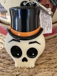 Rare Bath&body Works Pocket Bac Dapper Skull Glow In The Dark Top Hat Nwt. Fixed Price $40.00.