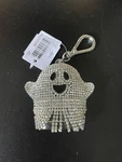 Bath And Body Works Ghost Bling Gemstone Pocket Bac Holder Keychain Halloween. Fixed Price $24.99.