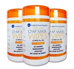 Patient Sleep Supplies Cpap Mask Wipes (lite Citrus) - 3 62 Count (pack Of 3). Fixed Price $32.70.