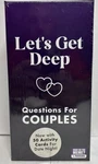 Lets Get Deep Couples Game Intimacy Conversation Cards Date Night Gift-new. Fixed Price $15.00.