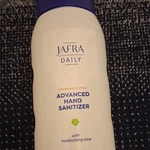 Jafra Daily Advanced Hand Sanitizer Fragrance Free 70% Alcohol Aloe. Fixed Price $20.00.