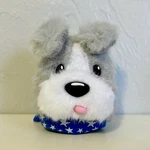 Bath & Body Works Fluffy Dog Patriotic Pocketbac Sanitizer Holder. Fixed Price $18.00.